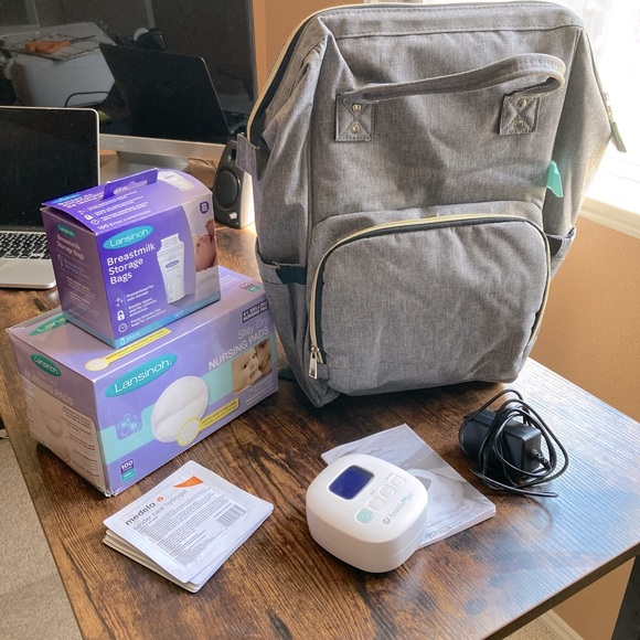 Ameda Other - Ameda Mya Breast Pump & Breast Pump Backpack Bundle